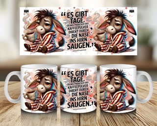 Tasse Esel