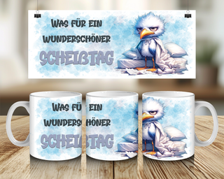 Tasse Scheißtag