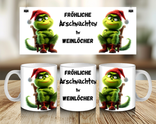 Tasse Fröhliche Arschnachten