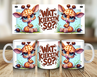 Tasse Giraffe - Wat kiekstn so?