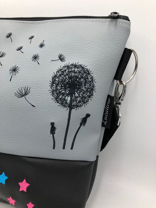 Pusteblume mit Lebe, Liebe & Lache & Herzen
