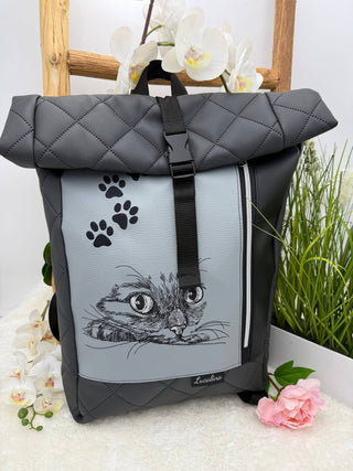 Katze (schwarzer Akzent)