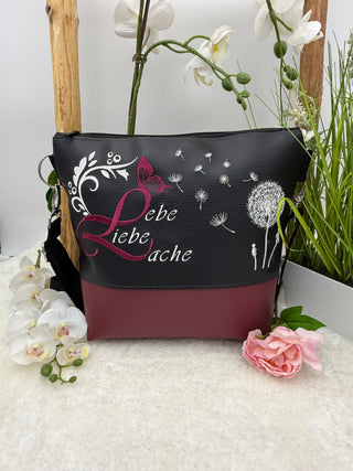 Lebe Liebe Lache bordeaux